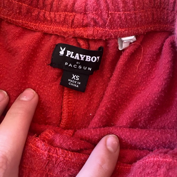 playboy red shorts - Picture 4 of 4